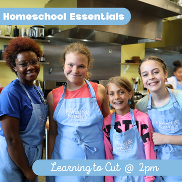 Homeschool Essentials: Learning to Cut Tuesday, April 16th at 2-3:30pm