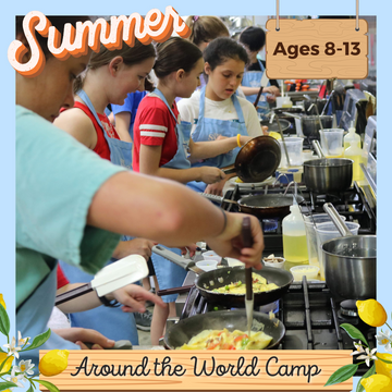 Around the World Camp - June 25th-28th (Tues.-Fri.) Ages 8-13