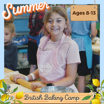 British Baking Camp - July 30th-August 2nd (Tues.-Fri.) Ages 8-13