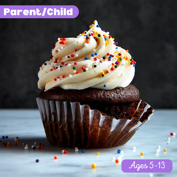 Parent/Child Crazy Cupcakes 1pm - 3:30pm - Saturday, July 20th (Price includes 1 Parent & 1 Child)