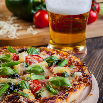 Hand Tossed Pizza & Beer: Friday, September 5th