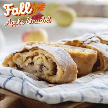 Traditional Apple & Cheese Strudel: Tuesday, November 4th