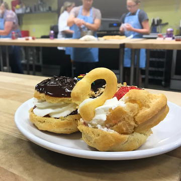 Parent/Child Cream Puffs, Eclairs & Swans: 9am-12pm Saturday, March 28th (Price includes 1 Parent & 1 Child)