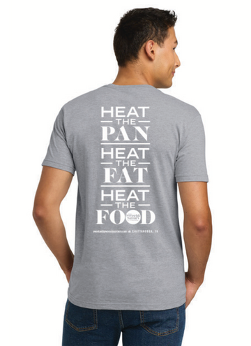 Heat the Pan Shirt - Grey, Adult