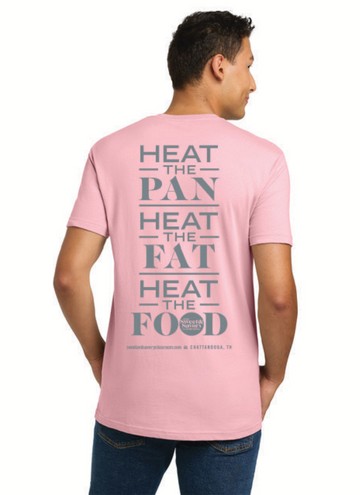 Heat the Pan Shirt - Light Pink, Adult