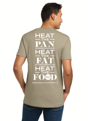 Heat the Pan Shirt - Tan, Adult