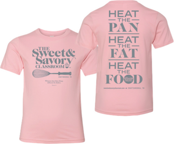 Heat the Pan Shirt - Light Pink, Youth