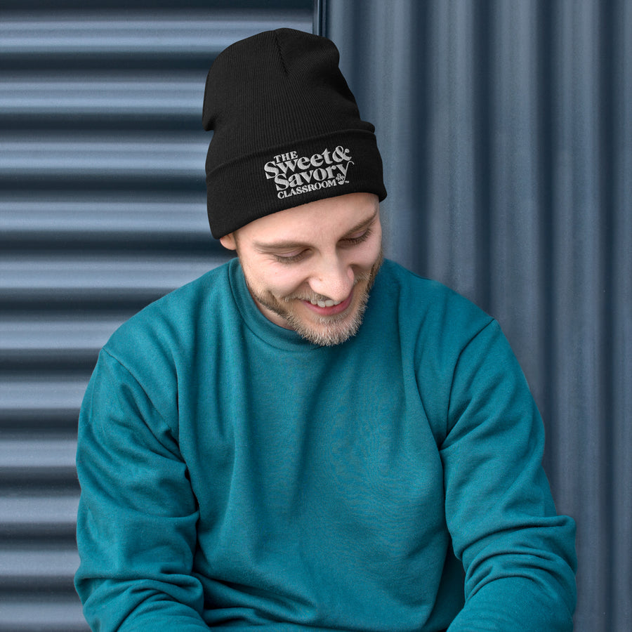 Embroidered Beanie